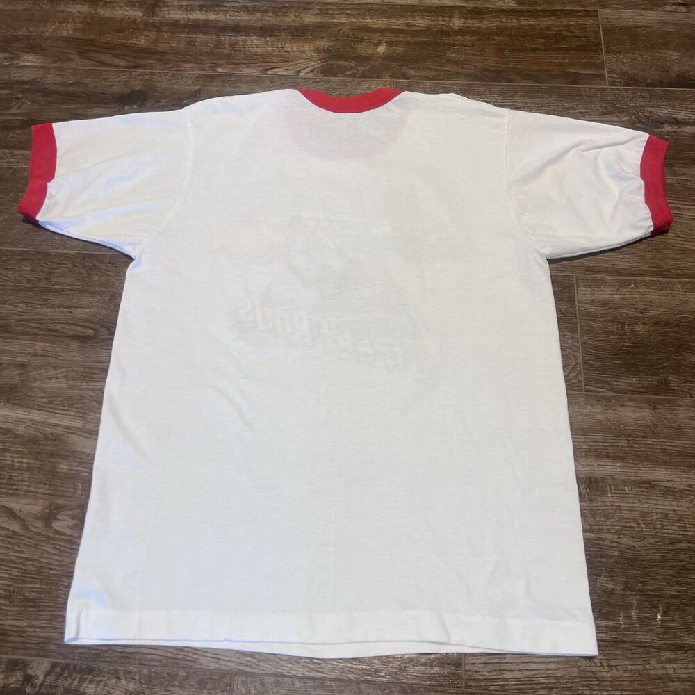 Vintage Street Rods Shirt Large White Colorful Single Stitch 1986 USA - Picture 9 of 11